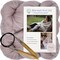 DIY Merino Wool Blanket Knitting Kit: Soft and Thick #7 Weight Jumbo Yarn, Knitting Needles and Pattern. Soft, Cozy, Great for Gifts